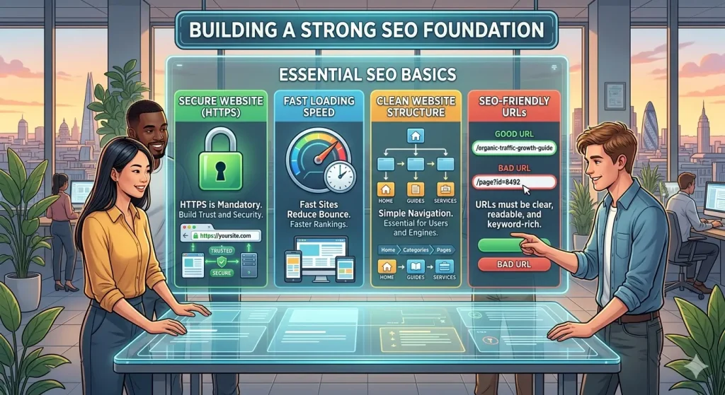 Build a strong SEO foundation