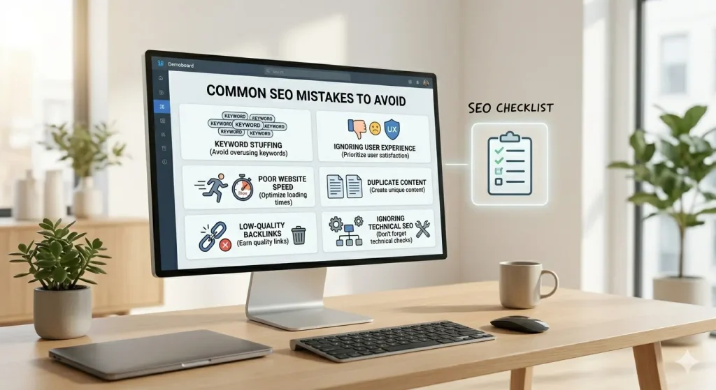 Common SEO mistakes to Avoid