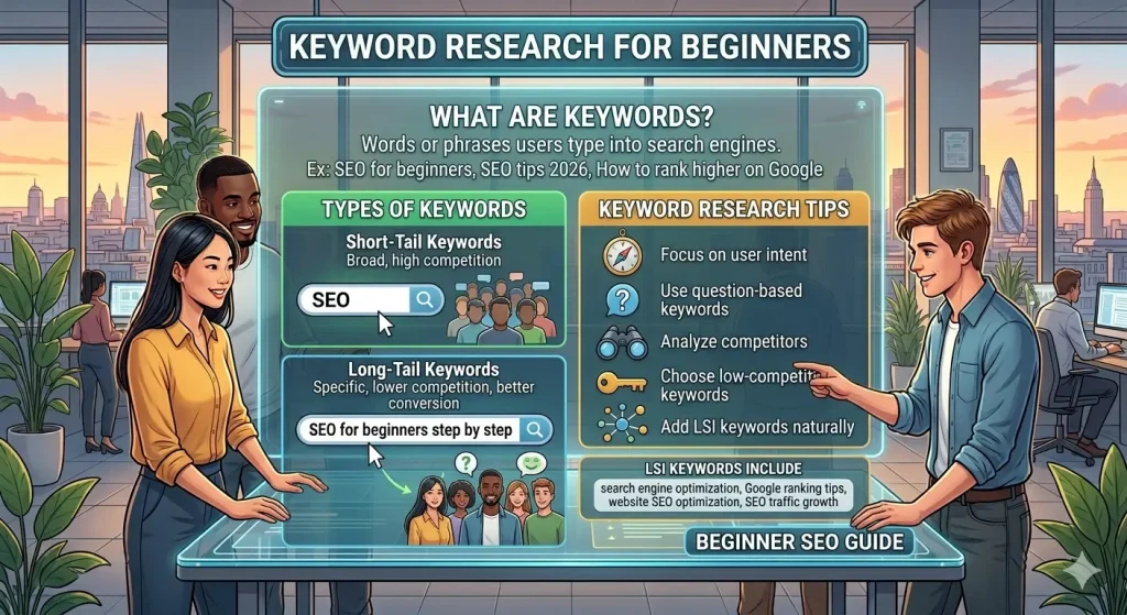 Keyword research for beginners