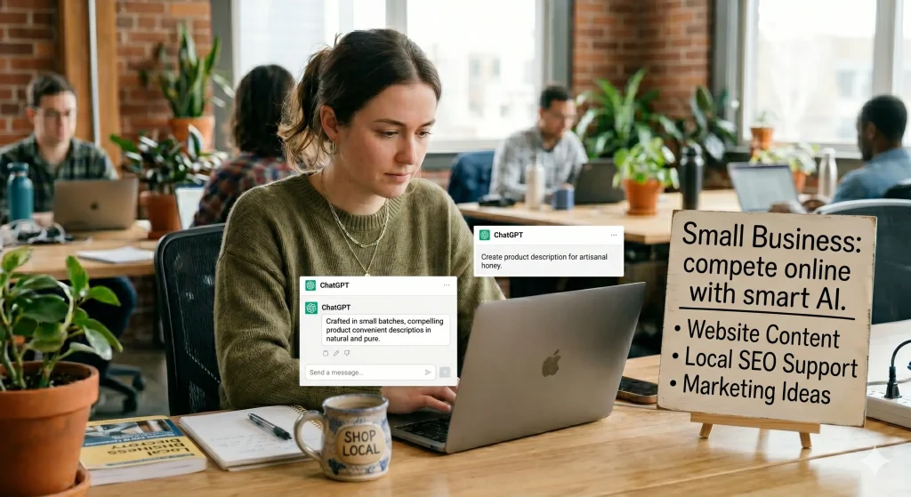 Small Businesses can use ChatGPT